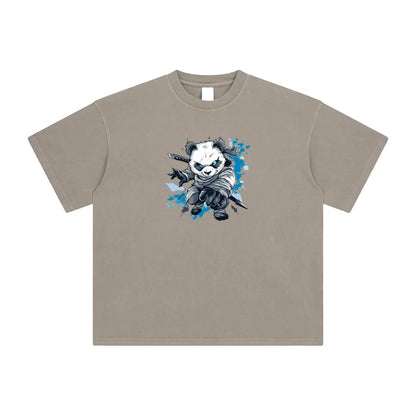 Panda Enzyme Washed T-Shirt ODMPOD