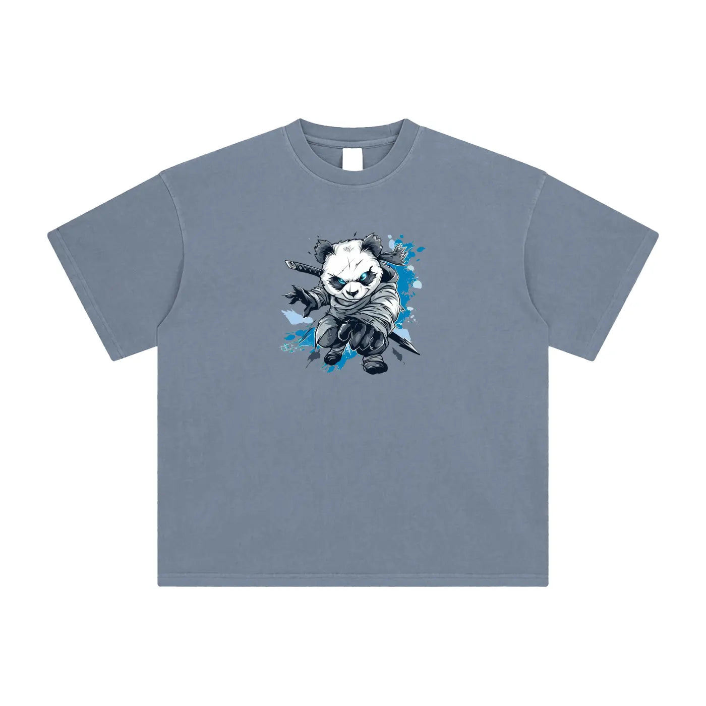 Panda Enzyme Washed T-Shirt ODMPOD