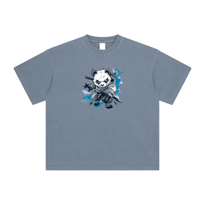 Panda Enzyme Washed T-Shirt ODMPOD